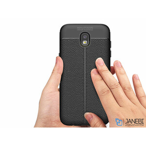 قاب ژله ای طرح چرم سامسونگ Auto Focus Jelly Case Samsung Galaxy J3 Pro