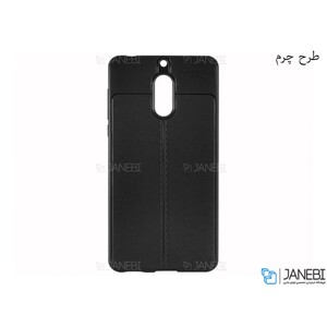 قاب ژله ای طرح چرم نوکیا Auto Focus Jelly Case Nokia 6