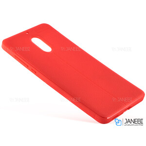 قاب ژله ای طرح چرم نوکیا Auto Focus Jelly Case Nokia 6