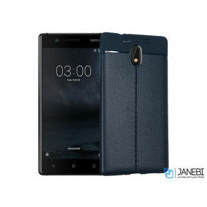 قاب ژله ای طرح چرم نوکیا Auto Focus Jelly Case Nokia 3