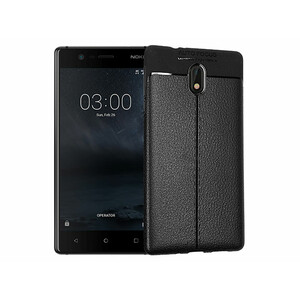 قاب ژله ای طرح چرم نوکیا Auto Focus Jelly Case Nokia 3