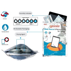 پک خشک کن موبایل پرومیت Promate DriPak-T Water Recovery Kit Mobile