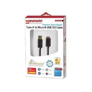 کابل هارددیسک پرومیت Promate LinkMate-U4 Type-A To Micro-B USB 3.0 Cable 1.5m