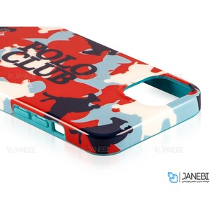 قاب براق طرح ارتشی آیفون 13 پولو Polo iPhone 13 Army Glossy Case