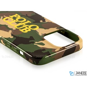 قاب براق طرح ارتشی آیفون 13 پرو مکس پولو Polo iPhone 13 Pro Max Army Glossy Case