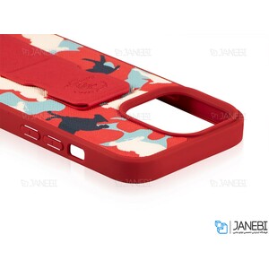 قاب چرمی طرح ارتشی آیفون 13 پرو مکس پولو  Polo Apple iPhone 13 Pro Max Army Leather Case