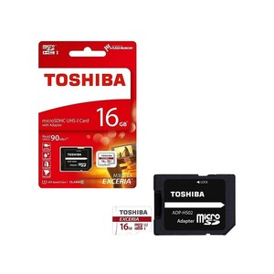 رم میکرو اس‌دی 16 گیگابایت Toshiba 16GB EXCERIA M302 microSDHC Class 10