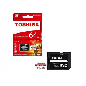 رم میکرو اس‌دی 64 گیگابایت Toshiba 64GB EXCERIA M302 microSDHC Class 10