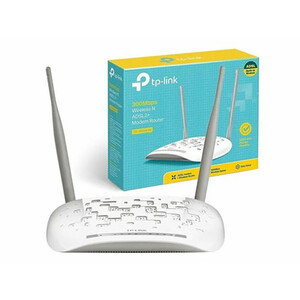 روتر و مودم وایرلس + ADSL2  تی پی لینک TP-Link TD-W8961N-V1 N300 Adsl2 Plus