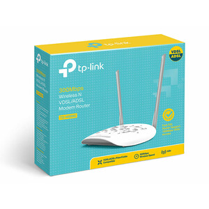 مودم روتر تی پی لینک با سرعت 300 مگابیت بر ثانیه وای فای TP-Link W9960 300Mbps Wi-Fi VDSL/ADSL Modem Router