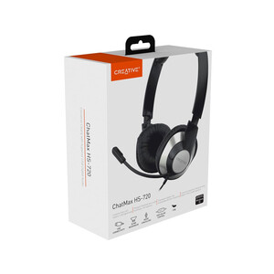 هدست  سیمی یو اس بی کریتیو Creative ChatMax HS-720 Headset