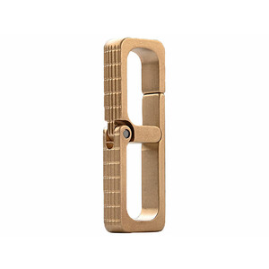خرید جاکلیدی برنجی طلایی رنگ Creative pure brass key chain mini portable men's