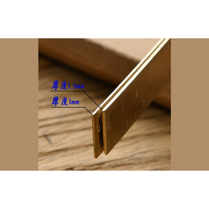 خرید خط کش برنجی 15 سانتی متری 15cm brass ruler creative