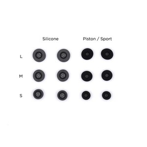 سری سیلیکونی 12 عددی هدفون وان مور مدل Sport and hifi