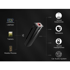 دانگل گیرنده بلوتوث جک 3.5 میلی‌متری وان مور 1MORE Hi-Res Bluetooth Receiver DH3001B