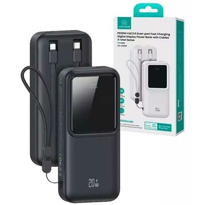 پاور بانک 20000 یوسامز US-CD212 توان 20 وات برای آیفون و اندروید