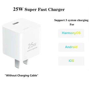 شارژر دیواری فست تایپ سی اصلی 25 وات هواوی Huawei Superfast 25W Type C mini charger