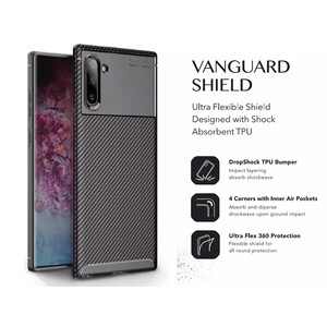 کیفیت کاور ویوا مادرید Viva Madrid Vanguard Shield model cover suitable for Samsung Note 10