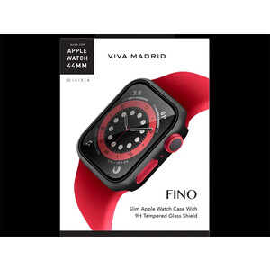کیفیت قاب و گلس اپل واچ  44 میلی‌متری ویوا مادرید مدل VIVA MEDIA MADRID FINO SCREEN CASE FOR APPLE WATCH