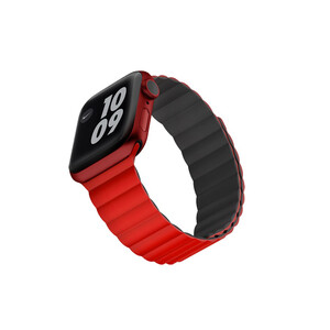 بند سیلیکونی مگنتی دو رو اپل واچ 42-44-45 میلی متر ویوا مادرید Viva Madrid Cosmo Apple Watch 42/44/45mm Silicone Magnetic Strap