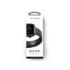 بند فلزی اپل واچ 42/44/45 میلی متر ویوا مادرید Viva Madrid Apple Watch 42/44/45mm Dayton Metal Strap