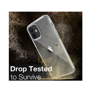 قاب محافظ شیشه ای آیفون 12 مینی ایکس دوریا X-Doria Raptic iPhone 12 mini Glass Plus Case