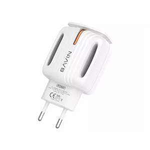 قیمت شارژر دیواری فست شارژ لایتنینگ باوین BAVIN 2.4A Dual Lightning Adapter Charger PC265Y