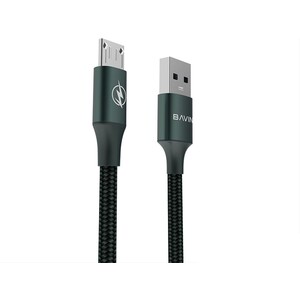 کابل شارژ سریع میکرو یک متری باوین Bavin Usb cable Micro 2.4A CB201