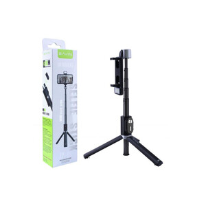 مونوپاد پایه دار بلوتوثی همراه با نور باوین BAVIN AP-05 Bluetooth Monopod with LED Flash and Stand