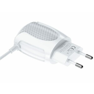 قیمت شارژر دیواری یواس‌بی با کابل تایپ سی باوین BAVIN PC365Y 2.4A Dual USB Adapter Charger