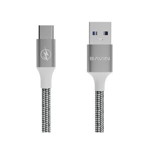 کابل شارژ سریع تایپ‌سریع باوین Bavin Usb cable Type-C 2.4A CB201