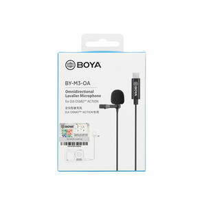 میکروفون  یقه ای با سیم تایپ سی بویا BOYA BY-M3-OA Microphone