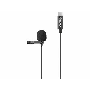میکروفن یقه ای تایپ سی سیمی بویا BOYA BY-M3-OP Lavalier Microphone for DJI Osmo Pocket