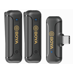 میکروفون یقه ای تایپ سی بی سیم بویا BOYA BY-WM3T2-U2 Wireless Microphone