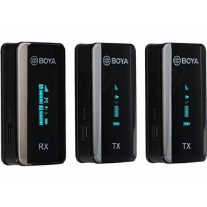 میکروفون بی سیم یقه ای بویا Boya BY-XM6-S2 wireless collar microphone
