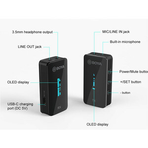میکروفون بی سیم بویا BOYA BY-XM6-S2 Microphone