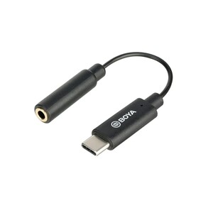 کابل تبدیل بویا Boya BY-K6 3.5mm TRS Female to Type-C Male Audio Adapter for DJI OSMO Pocket