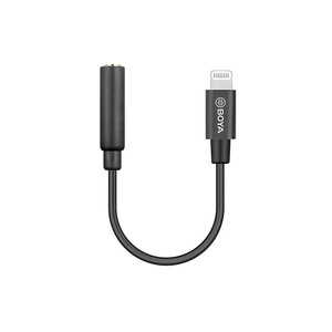 کابل تبدیل بویا BOYA BY-K3 3.5mm TRS Male to Lightning Adapter Cable