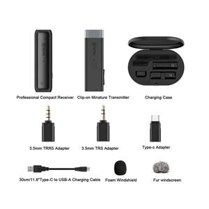 میکروفون وایرلس بویا BOYA BY-WM3U 2.4GHz Wireless Microphone