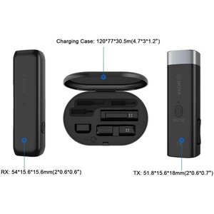 میکروفون وایرلس بویا BOYA BY-WM3U 2.4GHz Wireless Microphone