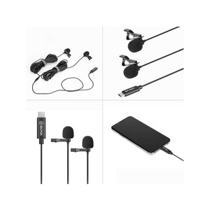 میکروفون تایپ سی بویا BOYA BY-M3D Digital Dual-Head Microphones