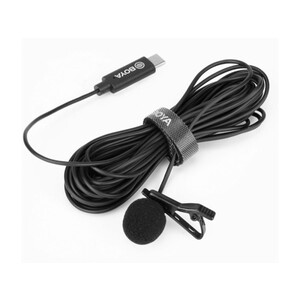 میکروفون تایپ سی بویا BOYA By-M3 Clip-on Omnidirectional Lavalier Microphone