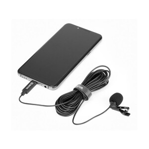 میکروفون تایپ سی بویا BOYA By-M3 Clip-on Omnidirectional Lavalier Microphone