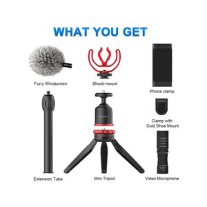 کیت ویدئویی موبایل بویا  BY-VG330 Universal smartphone video kit