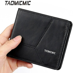 جاکارتی و کیف پول مردانه تائومیک میک TAOMICMIC مدل S3187 تاشو