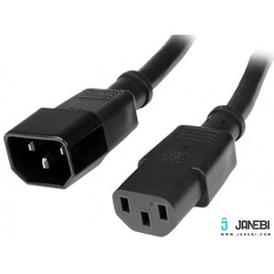 کابل برق بافو BAFO AC Power Extension Cords IEC C14 Male to IEC C13 Female