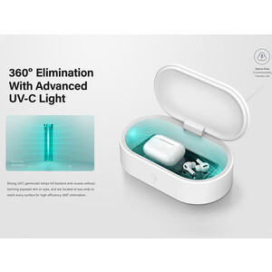شارژر بی سیم سریع و ضدعفونی کننده لیفرو LYFRO Air Capsule Wireless Charging