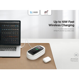 شارژر بی سیم سریع و ضدعفونی کننده لیفرو LYFRO Air Capsule Wireless Charging