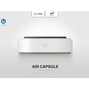 شارژر بی سیم سریع و ضدعفونی کننده لیفرو LYFRO Air Capsule Wireless Charging
