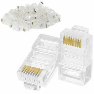سوکت شبکه RJ45 یوگرین Ugreen مدل NW110-50246 بسته 100 عددی